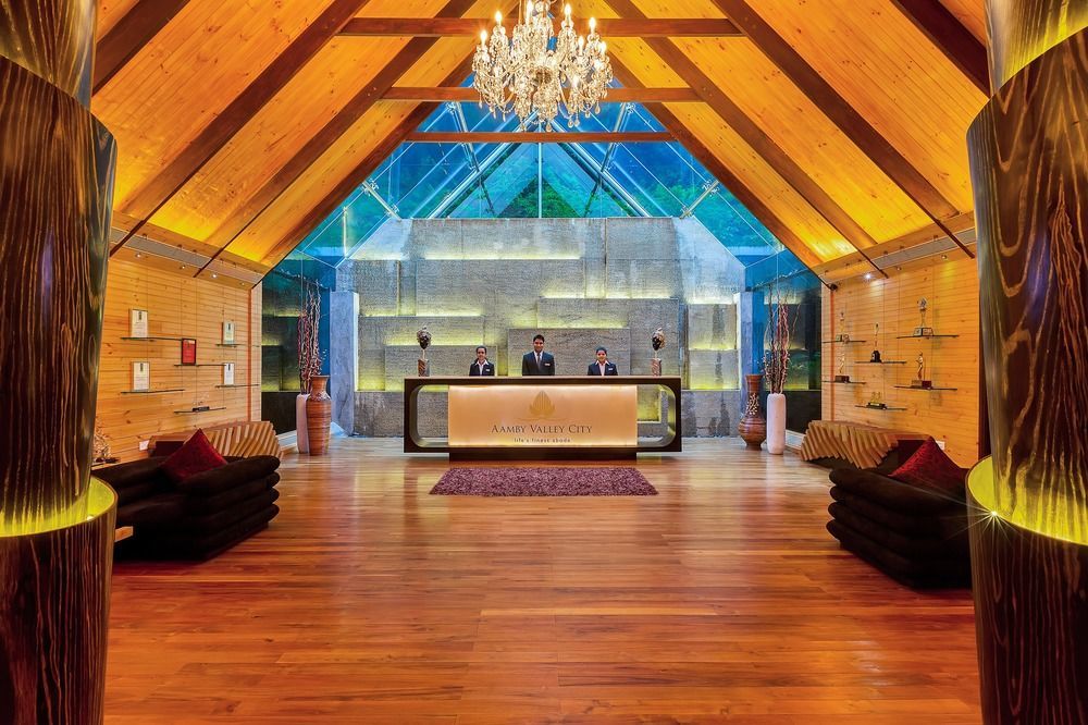 Aamby Valley City Lonavala Extérieur photo The lobby of the hotel